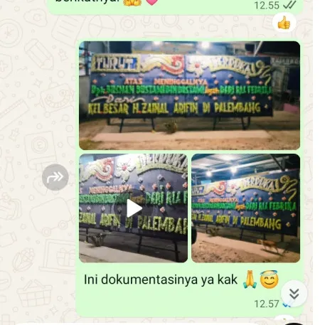 Pengiriman Papan Bunga Duka Kramat Pela