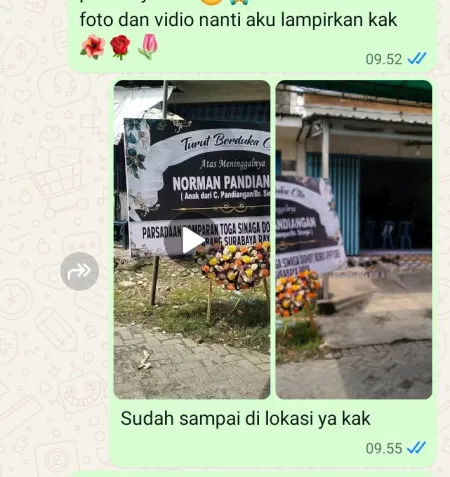 Pengiriman Karangan Bunga Kramat Pela